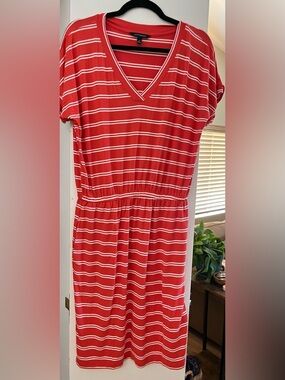 Banana Republic Classic Striped Summer Dress – Size M